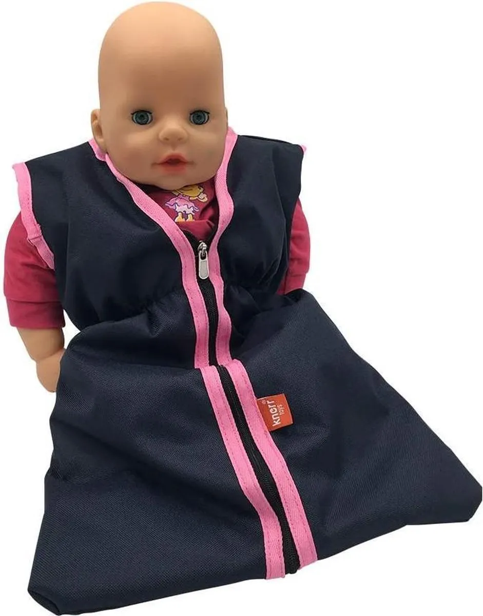 Knorrtoys Poppenverzorging Slaapzak - Blauw