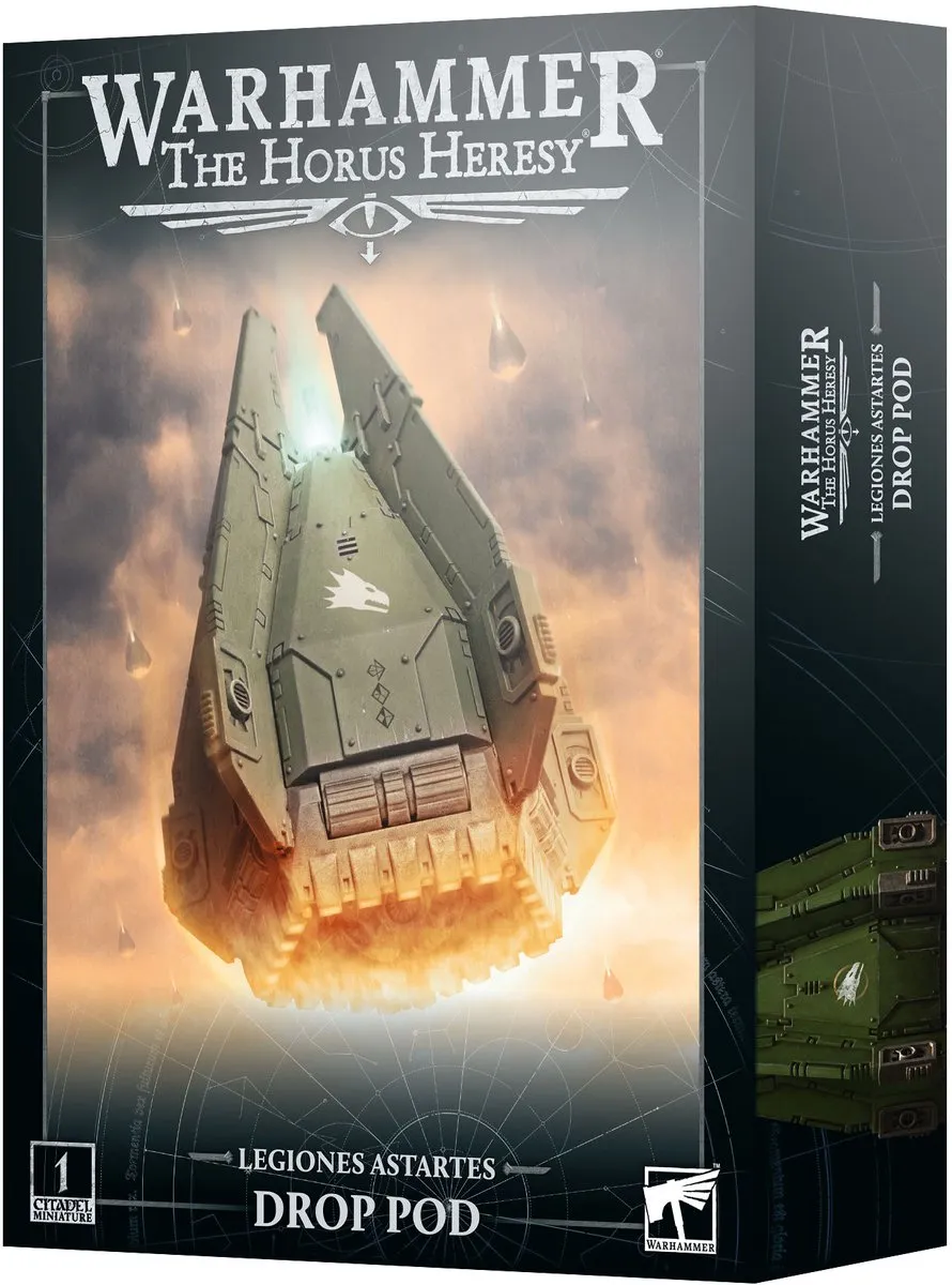 Games Workshop Horus Heresy Legiones Astartes Drop Pod 89 Onderdelen