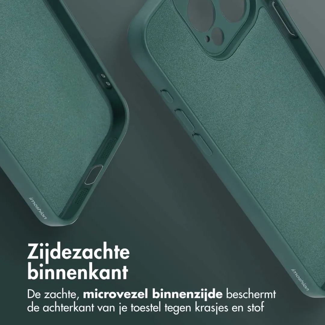Imoshion Hoesje iPhone 15 Pro Max - Donkergroen MagSafe