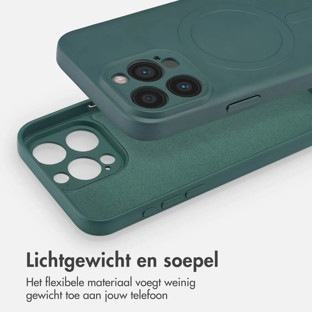 Imoshion Hoesje iPhone 15 Pro Max - Donkergroen MagSafe - afbeelding 6 van 6