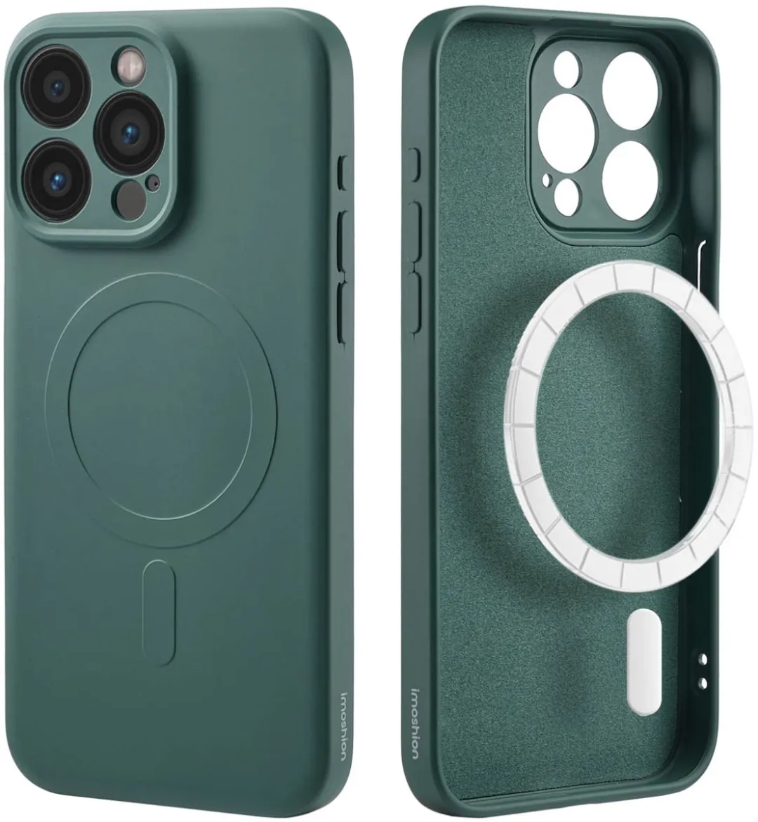 Imoshion Hoesje iPhone 15 Pro Max - Donkergroen MagSafe
