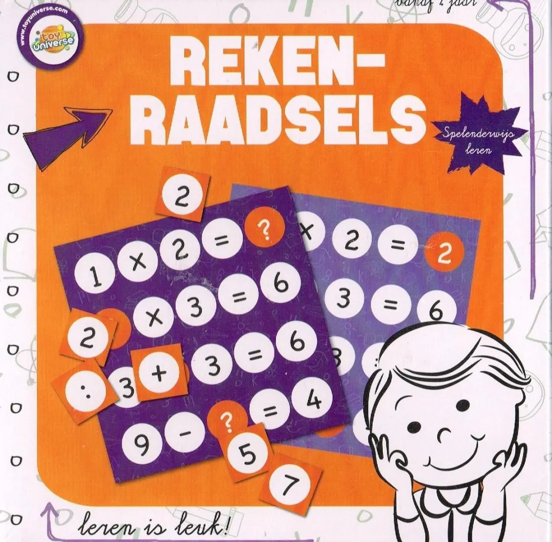 Toy Universe Reken Raadsels Kaarten