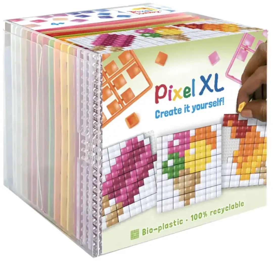 Pixelhobby Create it yourself XL Kubusset IJsjes 17 Stuks