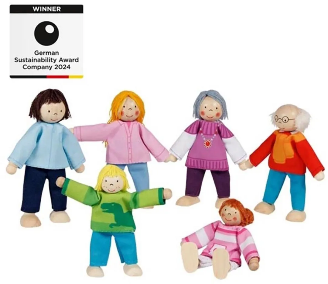 Goki Flexible Puppets Family