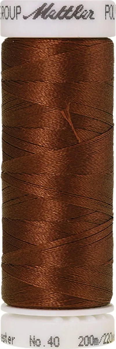 Amann Mettler Polysheen Borduurgaren 200m - Bruin
