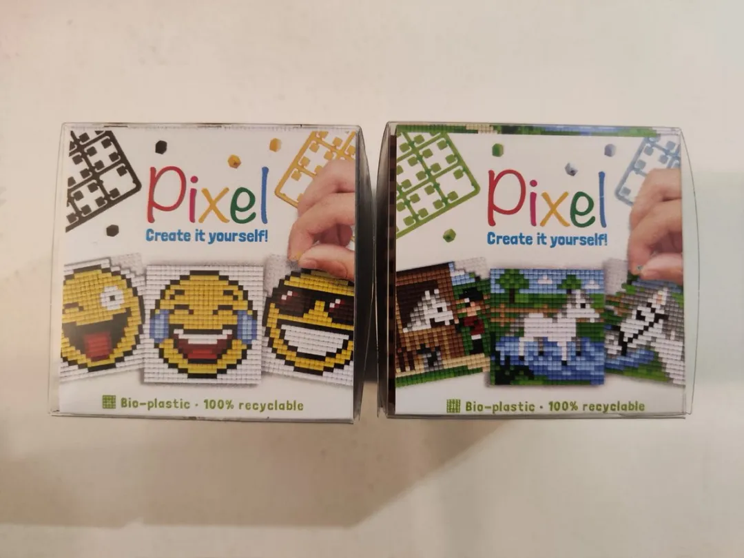 Pixelhobby Pixel Set Kubus Smiley/Paard