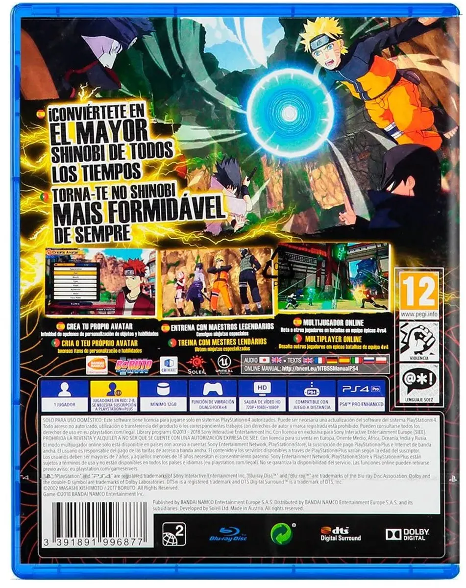 PlayStation Naruto To Boruto Shinobi Striker - Veelkleurig