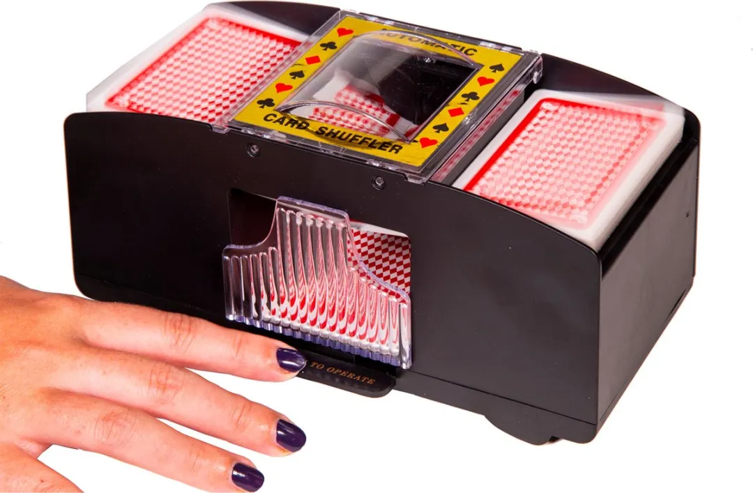Clown Games HG1141 Kaartschudmachine - Zwart/Geel