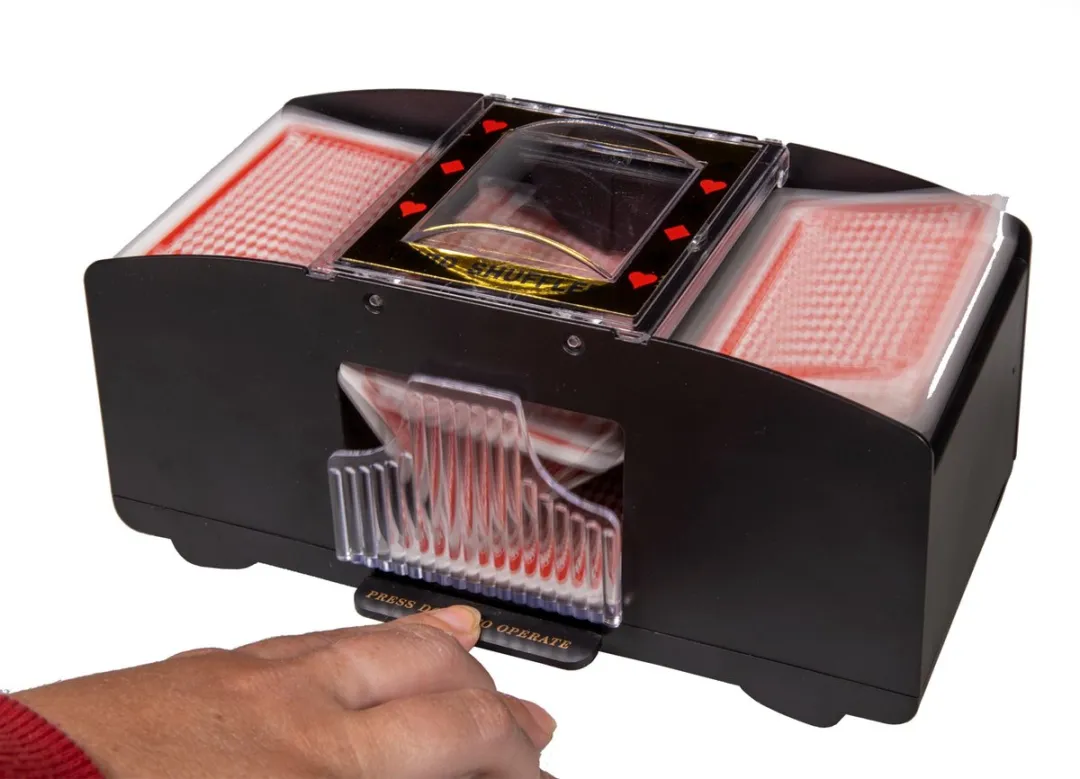 Clown Games HG1141 Kaartschudmachine - Zwart/Geel