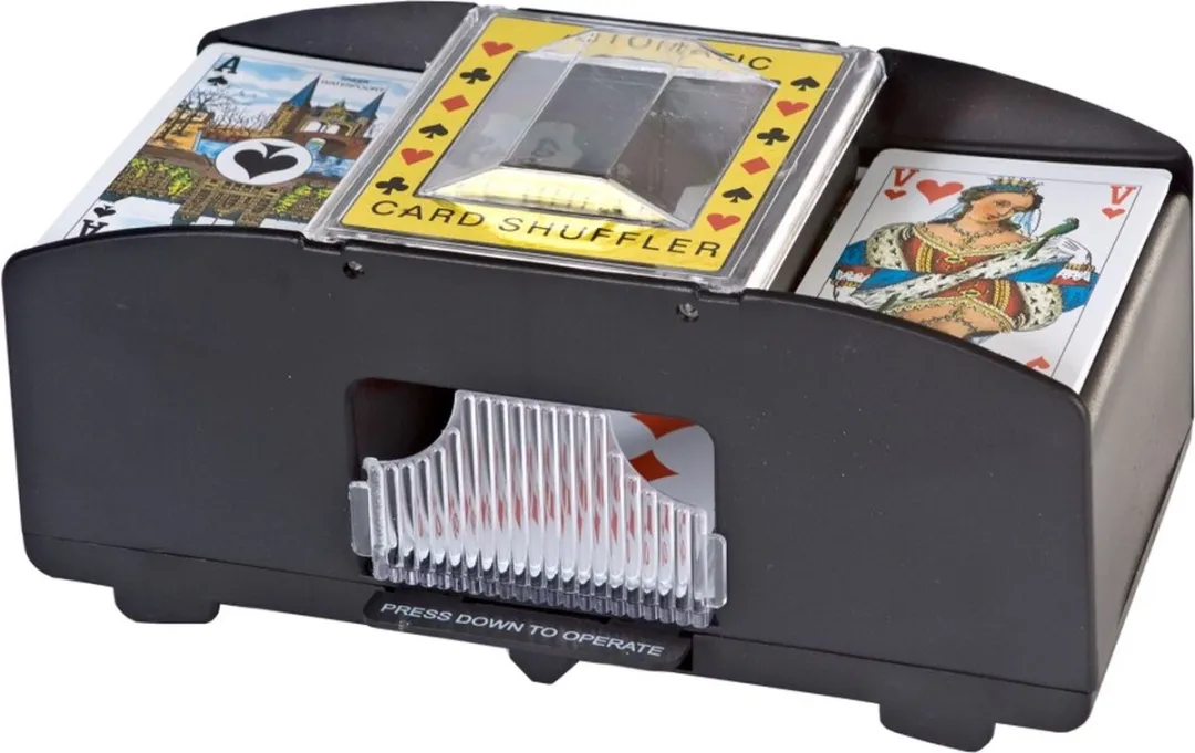 Clown Games HG1141 Kaartschudmachine - Zwart/Geel