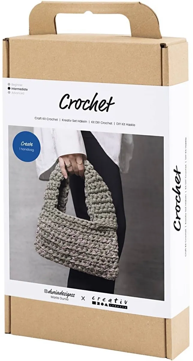 Creativ Company Haken Stoere Tas - Multikleurig
