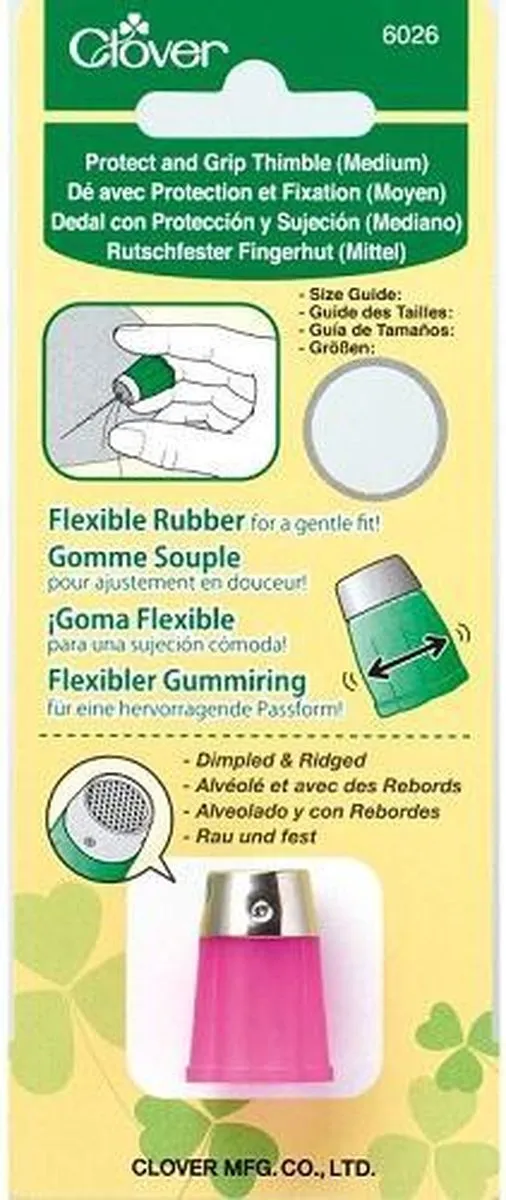 Clover Vingerhoed Protect & Grip Medium 6026