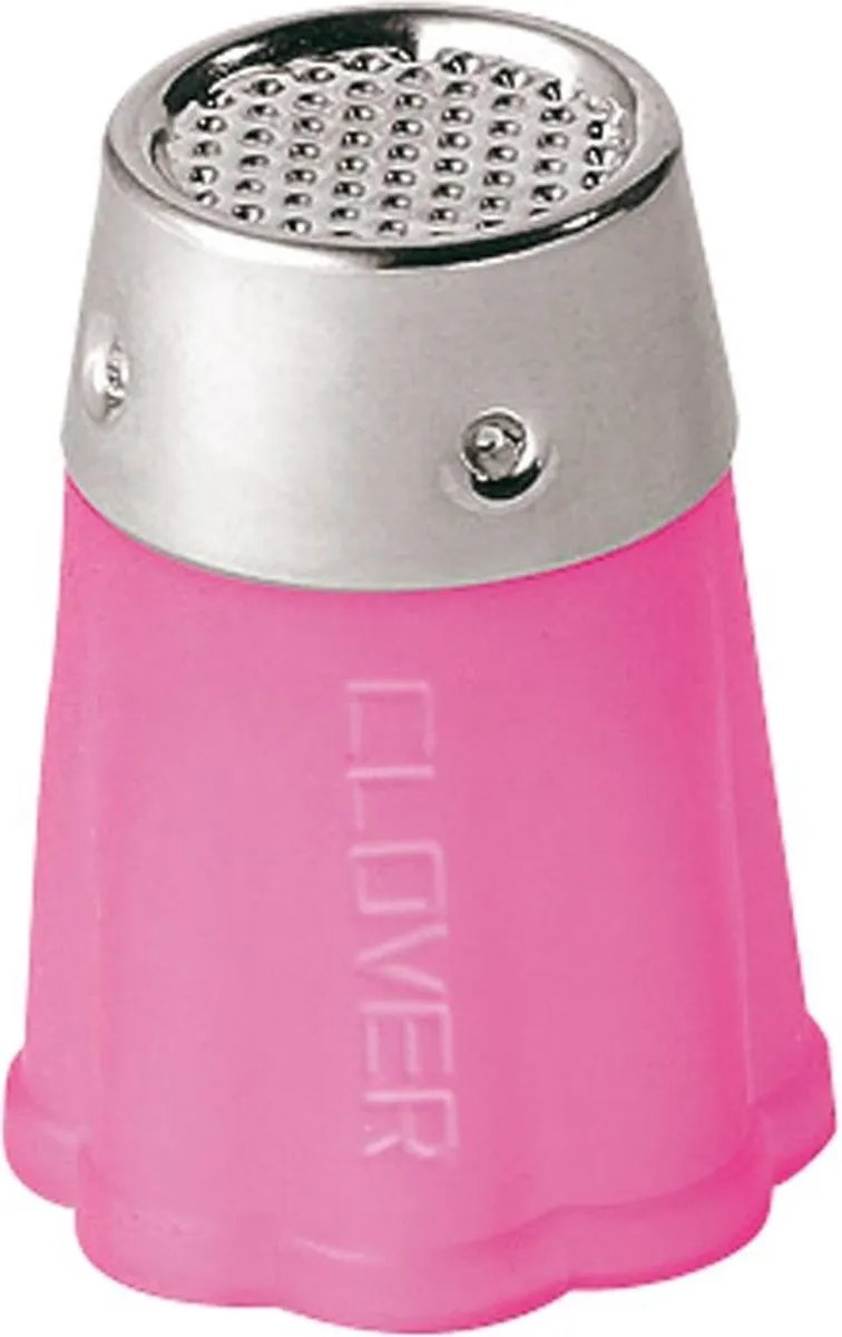 Clover Vingerhoed Protect & Grip Medium 6026 - 15,5mm - Roze