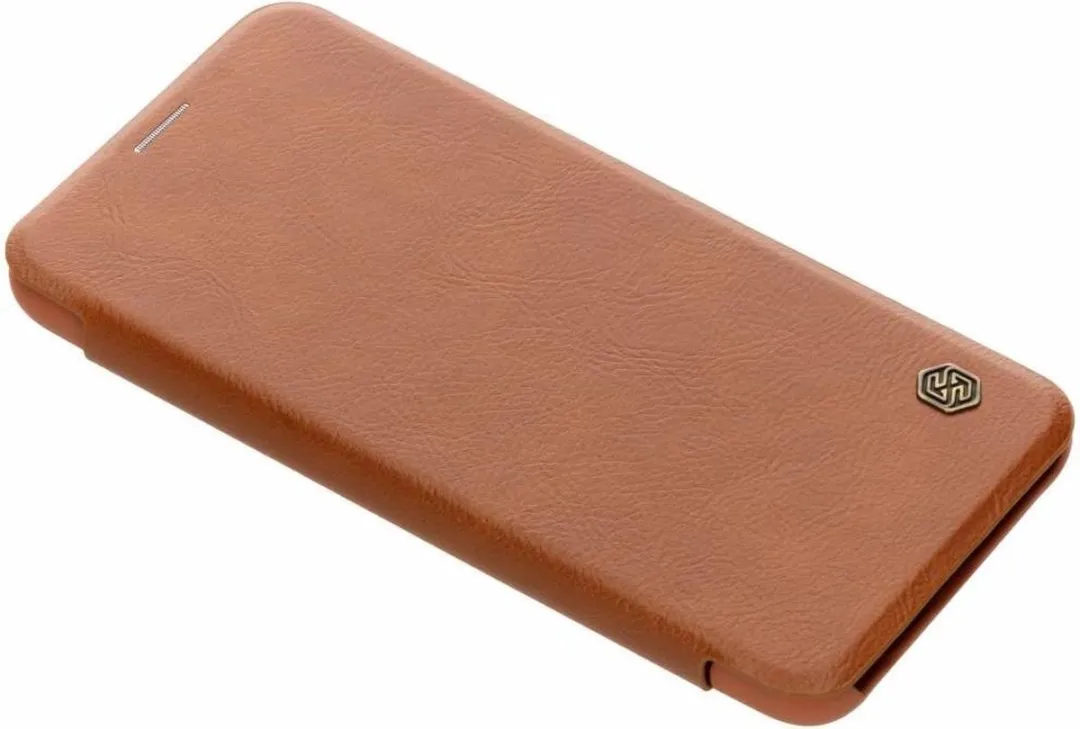 Nillkin Qin PU Leather Hoesje - Bruin - Mate20L16437602