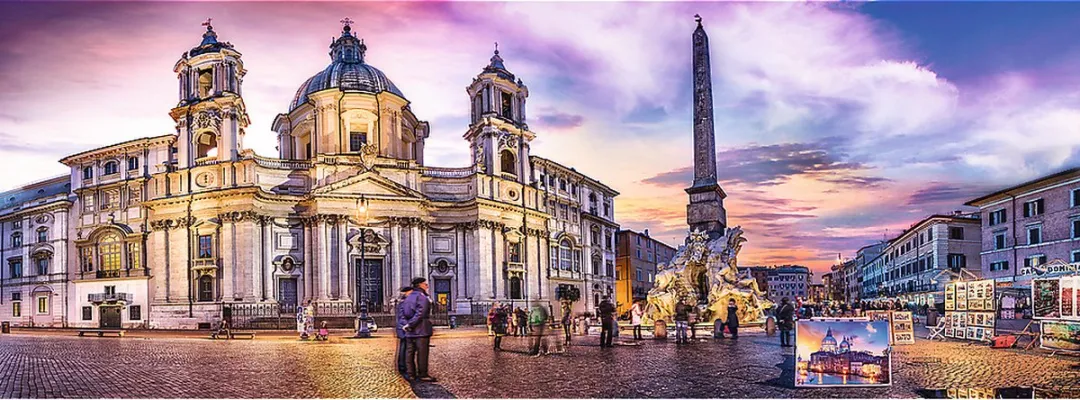 Trefl Puzzel Rome Panorama 500 Stuks - Multi