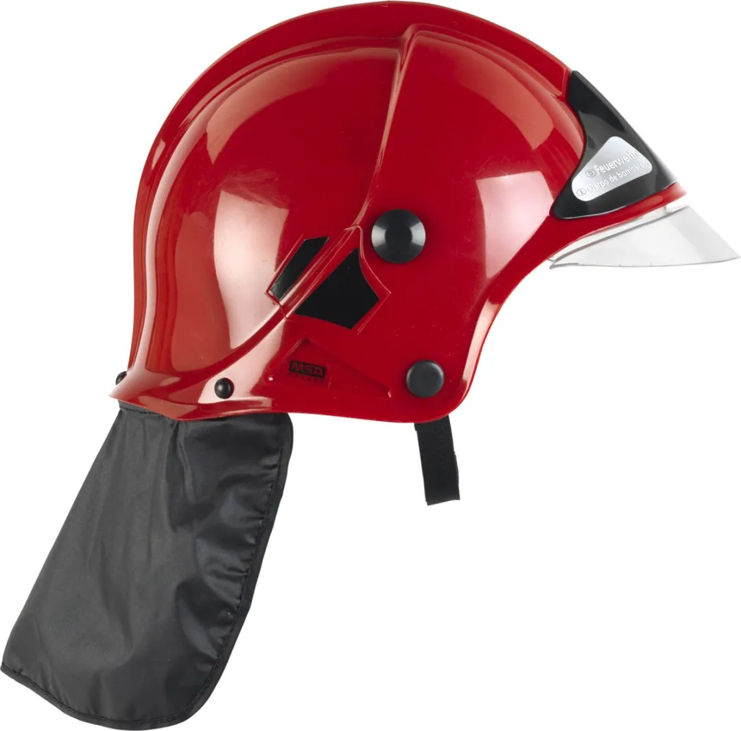 Klein Toys Brandweerhelm - Rood/Zwart - 31x17,5x21cm