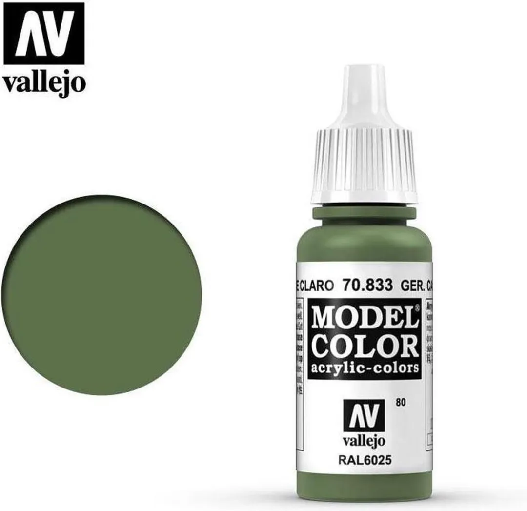 Vallejo Model Color German Camouflage Bright Green Acrylverf 17ml