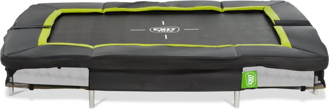 EXIT Silhouette Inground Trampoline 153x214cm - Zwart