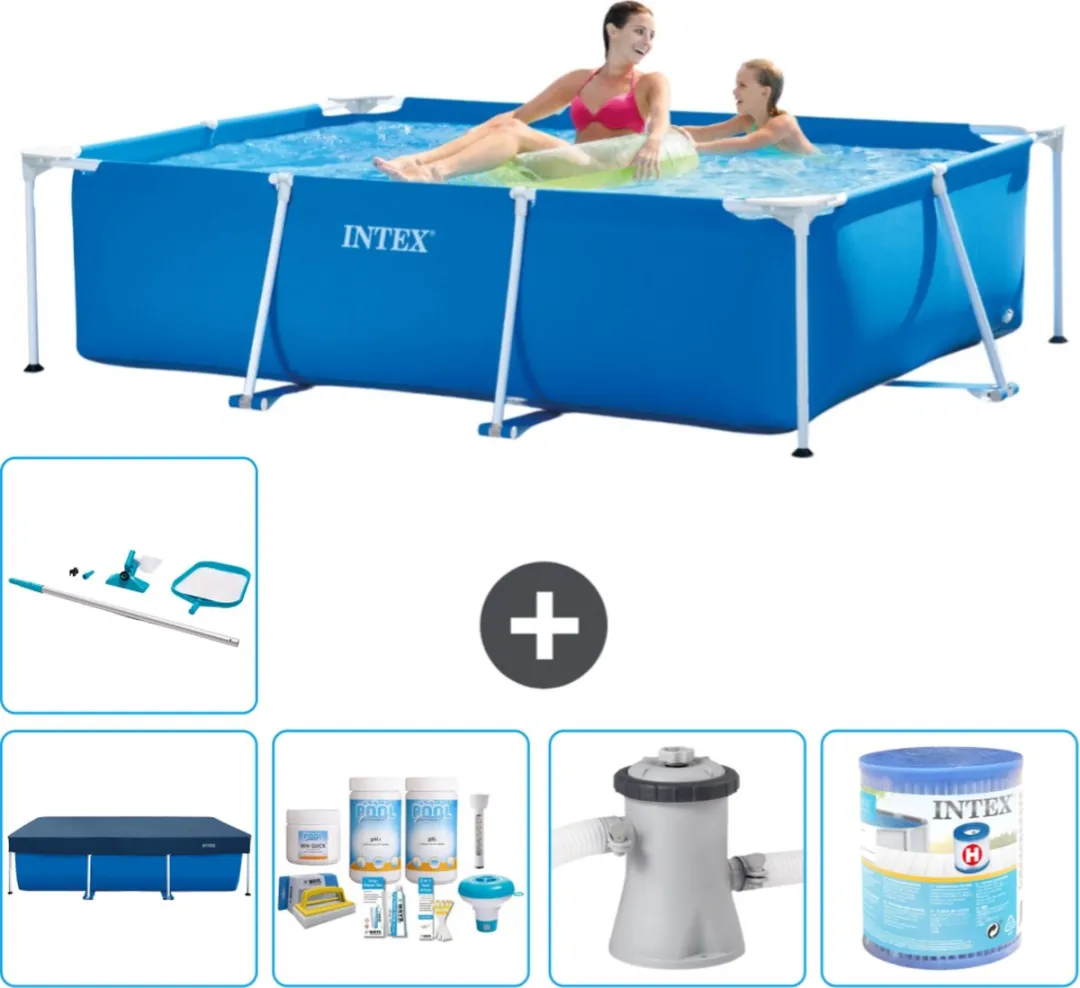 Intex Rechthoekig Frame Zwembad 220x150x60cm