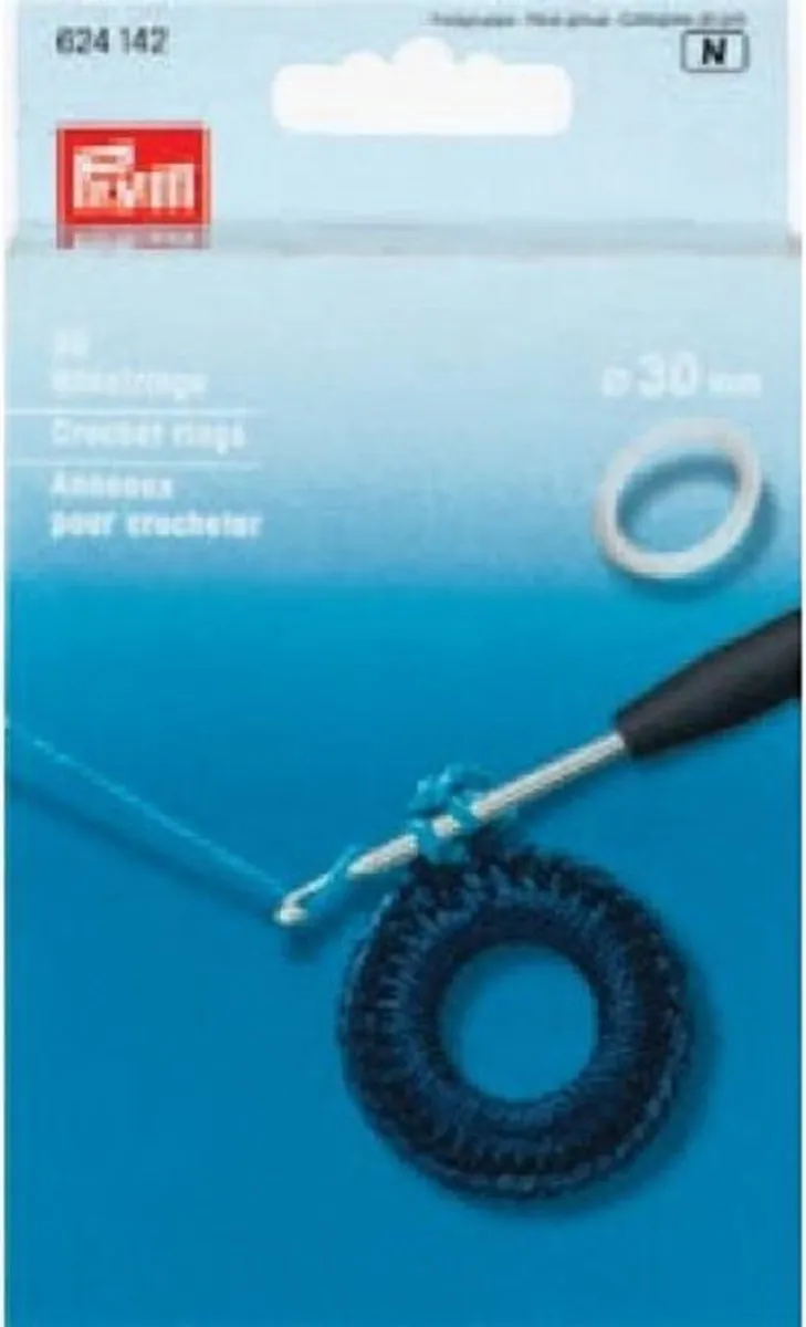 Prym Haakringen Kunststof 30mm - 30 Stuks - afbeelding 2 van 2