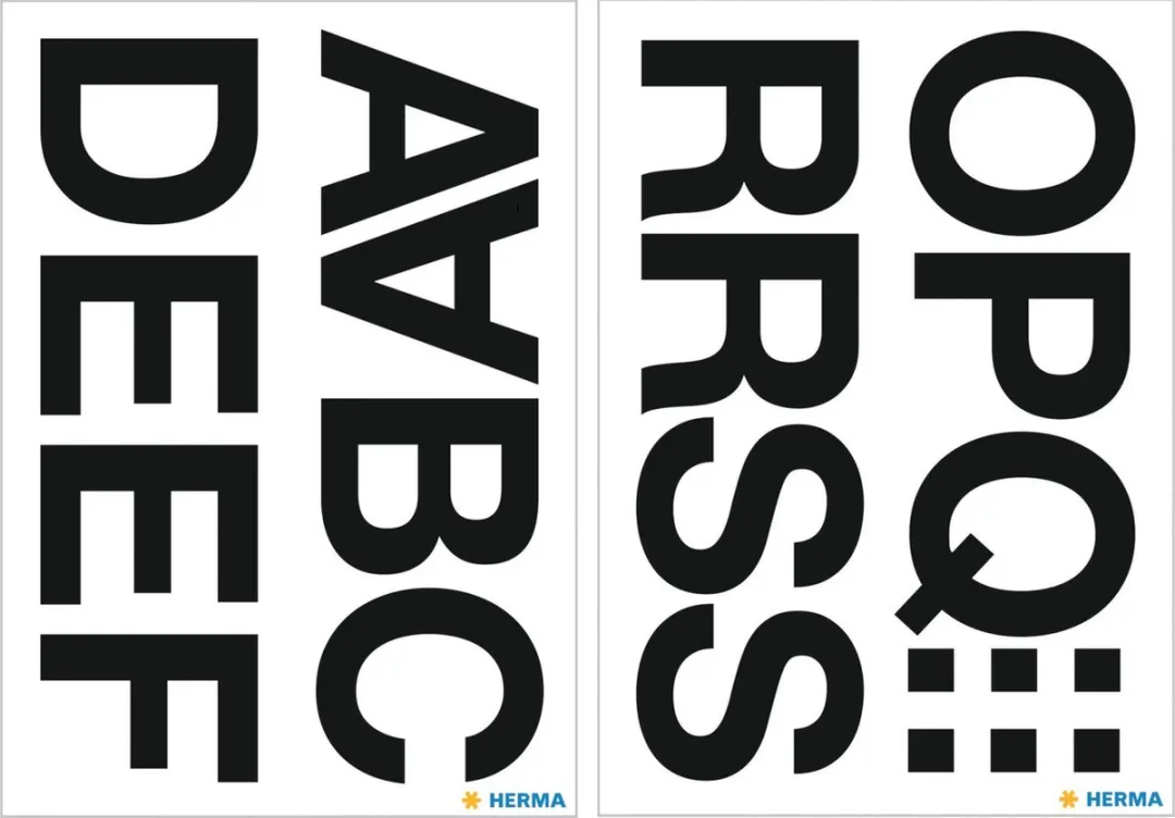 Herma Stickerletters A t/m Z 33mm