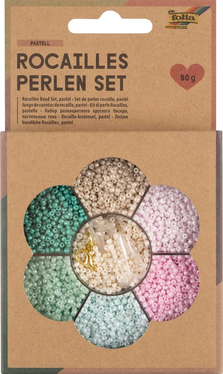 Folia Kralen Set Pastel