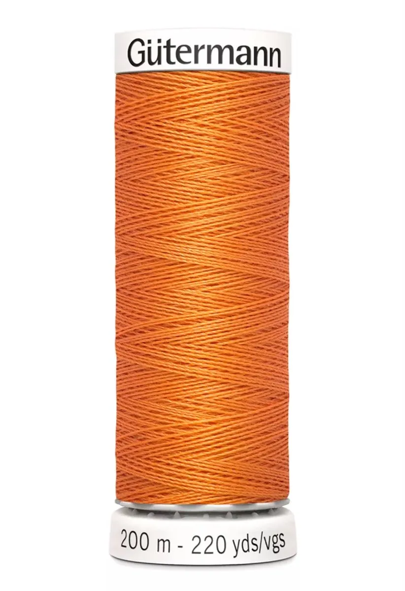 Gutermann Polyester Naaigaren 200m - Oranje - afbeelding 6 van 6