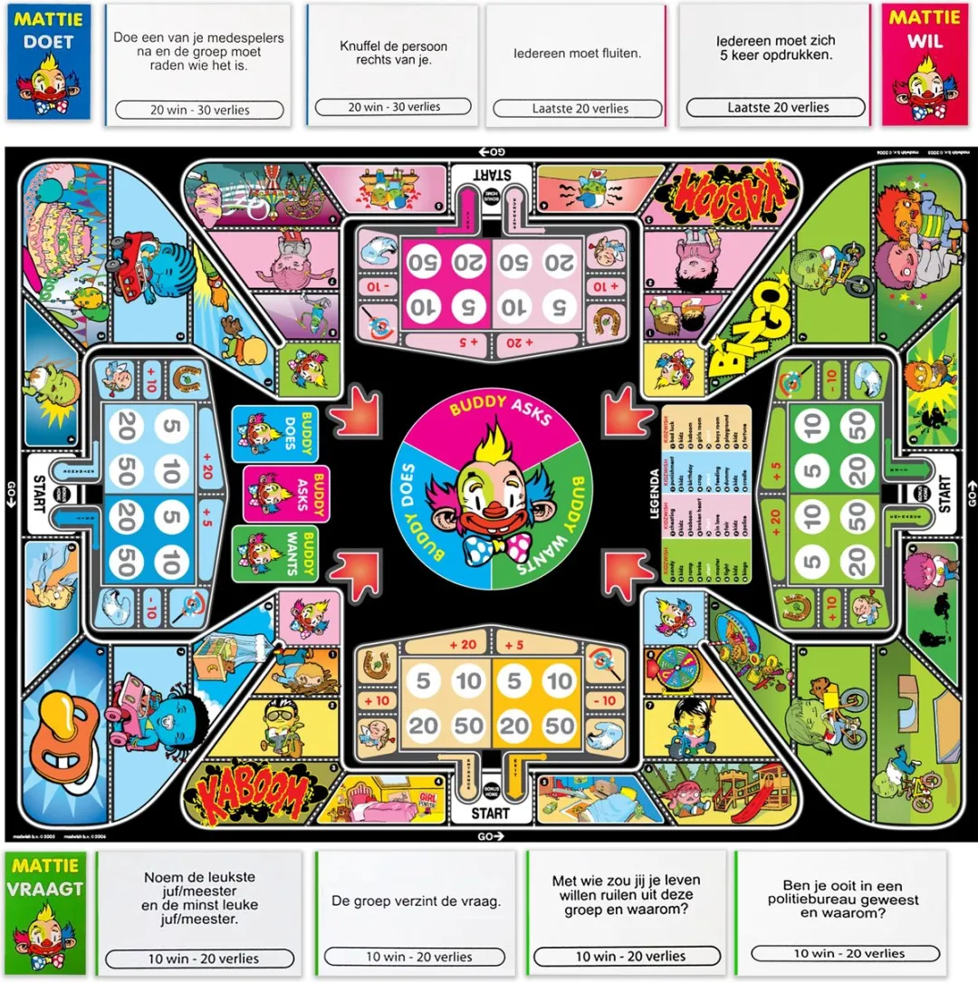 Mad Party Games KidzWish Bordspel Mattie - 2-8 Spelers