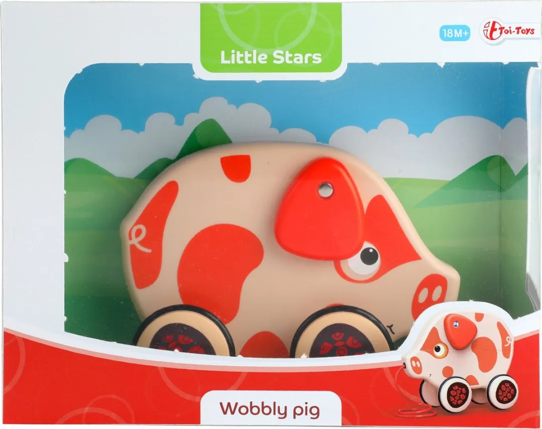 Toi-Toys Wiebel Varken - Oranje