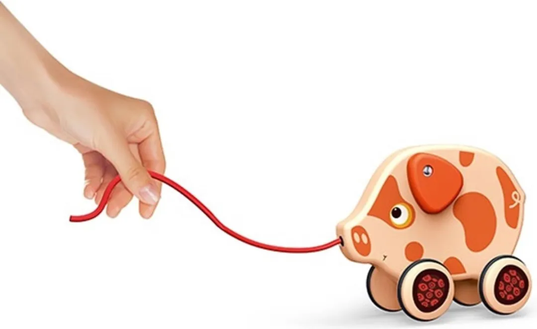 Toi-Toys Wiebel Varken - Oranje