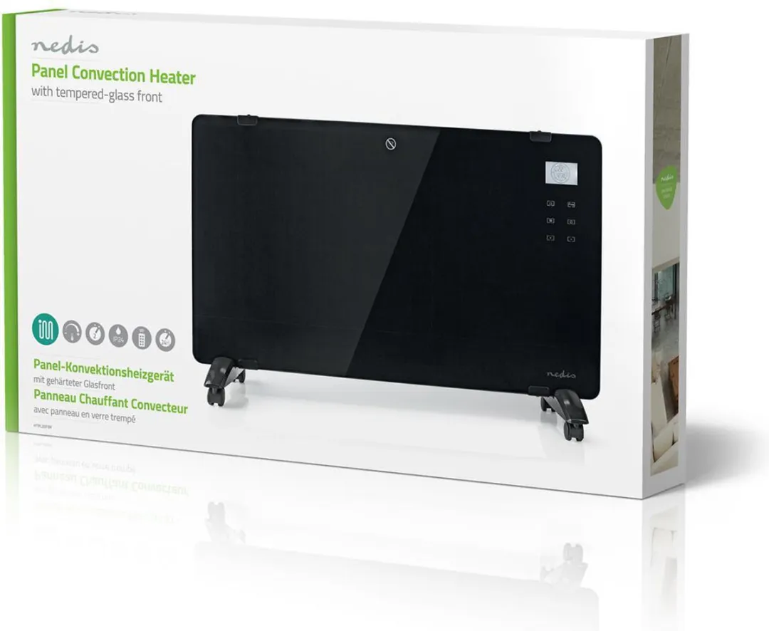 Nedis HTPL20FBK Convectorkachel 2000W - Zwart