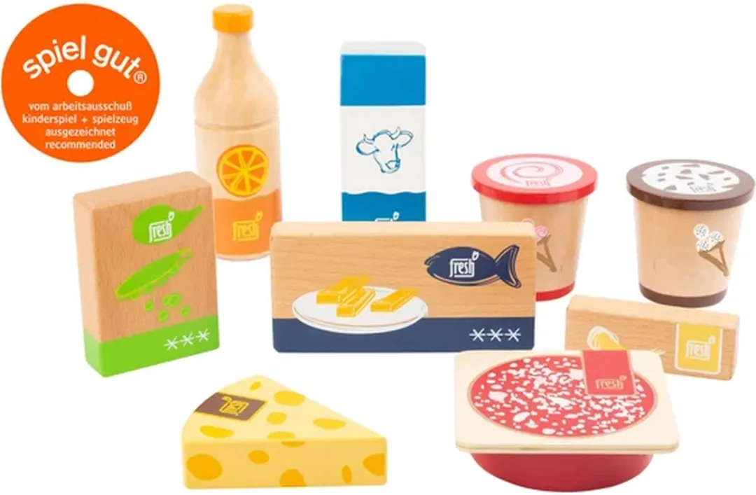 Small Foot Houten Speelgoed Koude & Bevroren Producten - 9-delig