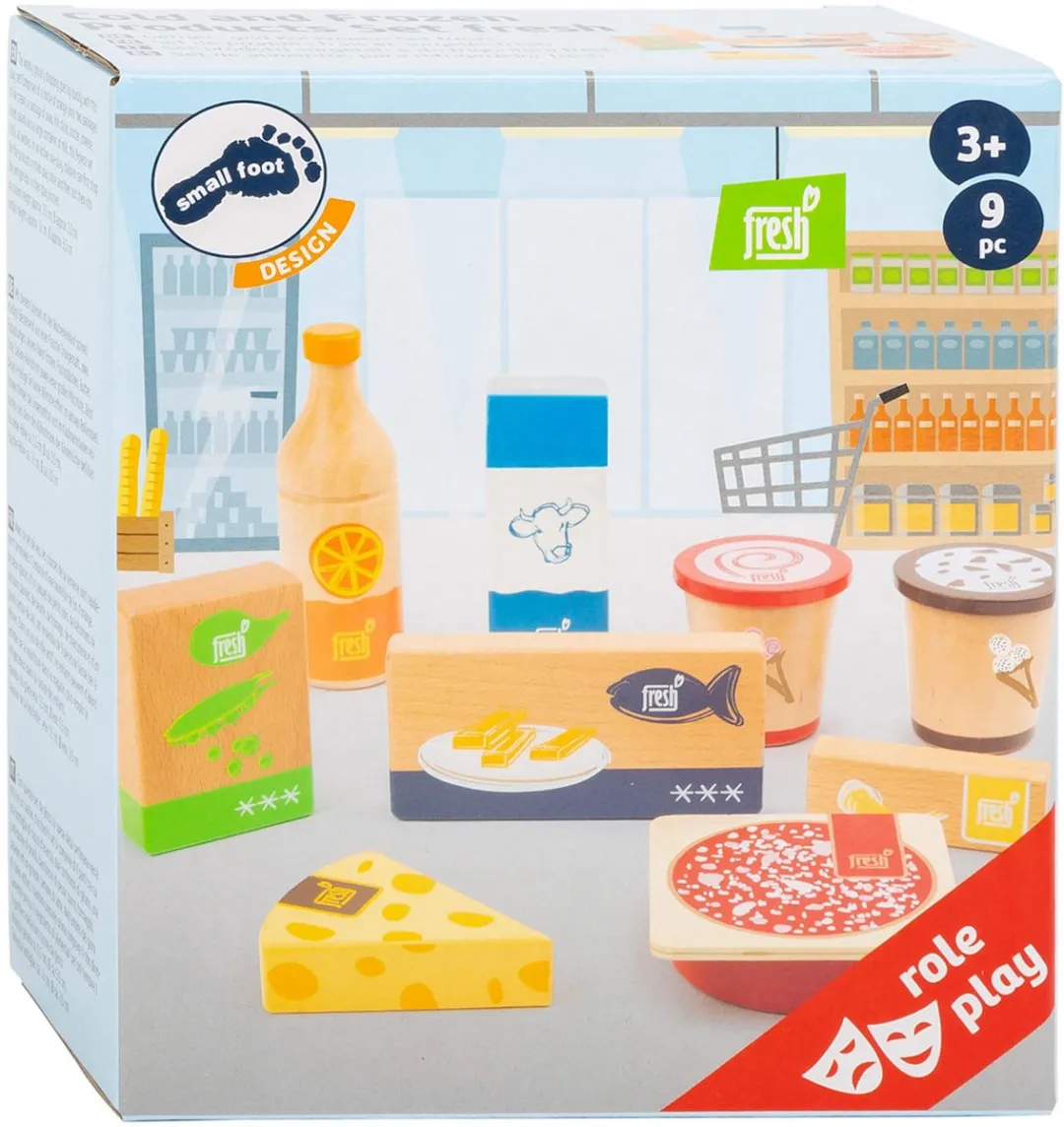 Small Foot Houten Speelgoed Koude & Bevroren Producten - 9-delig