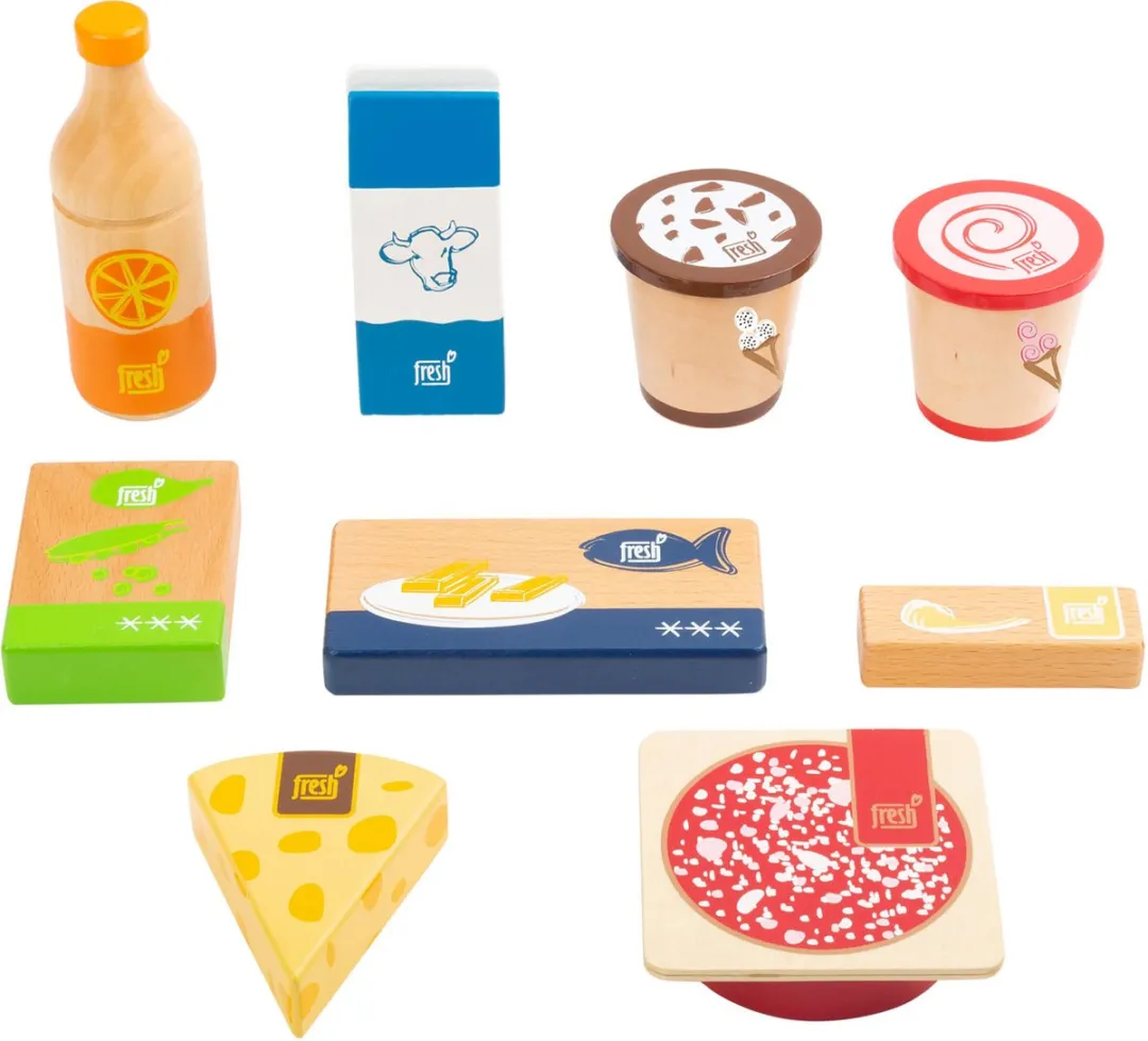 Small Foot Houten Speelgoed Koude & Bevroren Producten - 9-delig