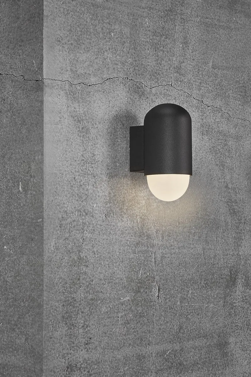 Nordlux Heka Wandlamp E27 - Zwart