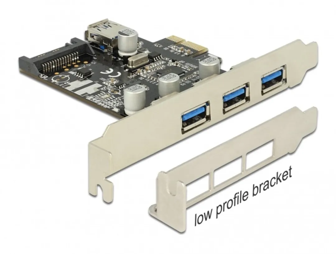 Delock 89301 PCIe Kaart USB 3.0