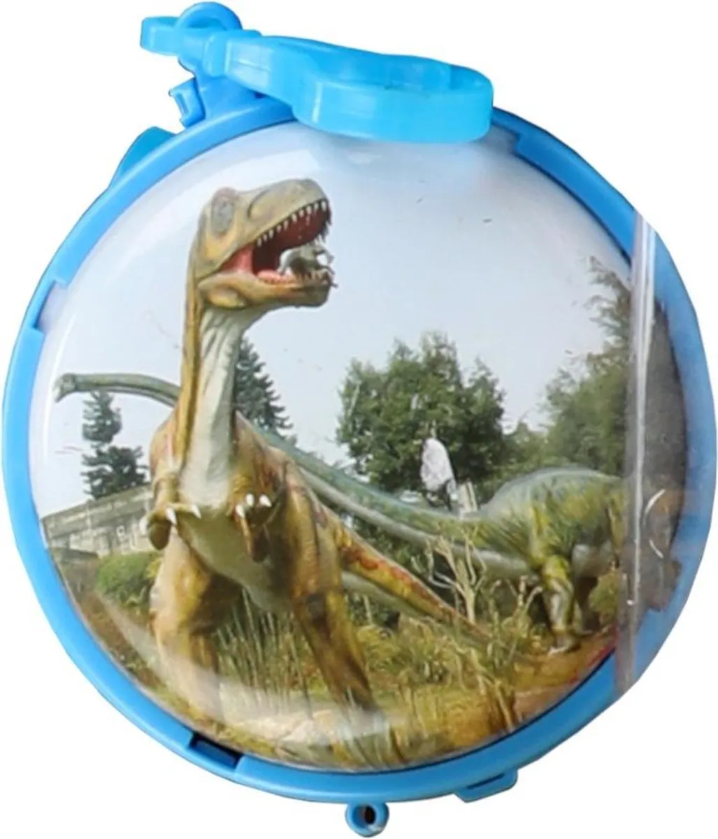 Toi-Toys Dinosaurus Portemonnee Sleutelhanger - Groen