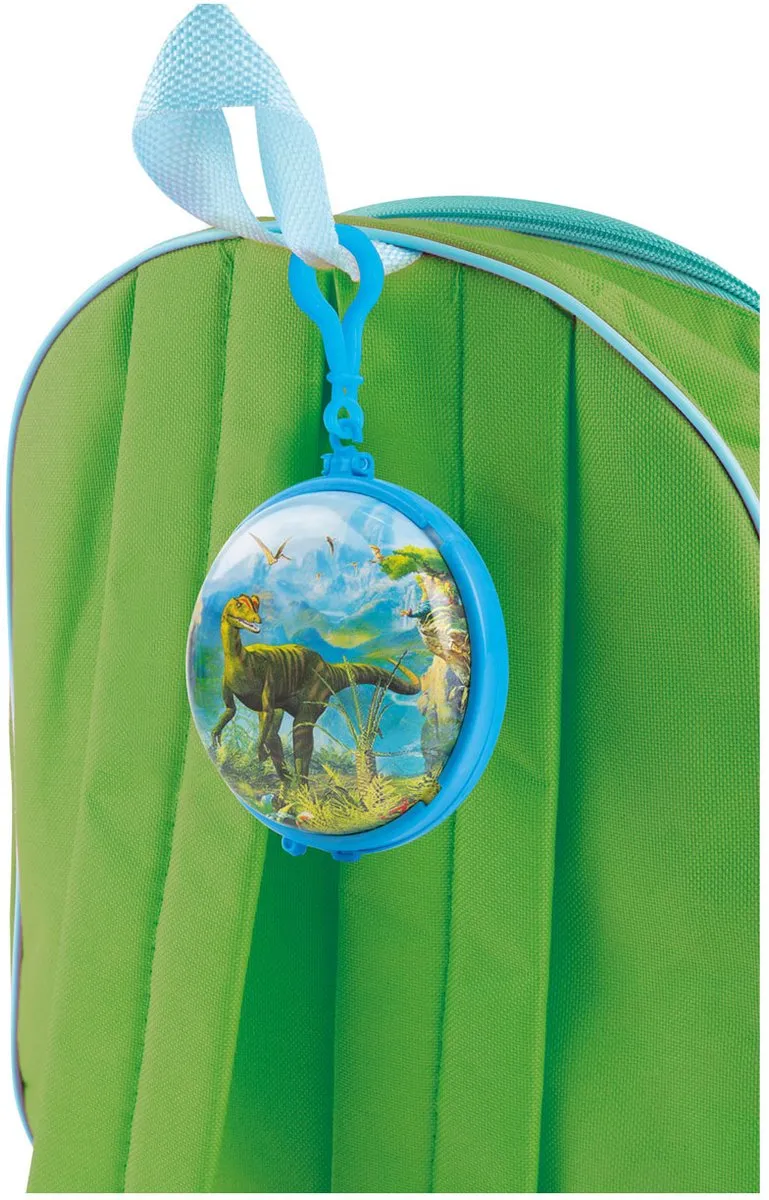 Toi-Toys Dinosaurus Portemonnee Sleutelhanger - Groen