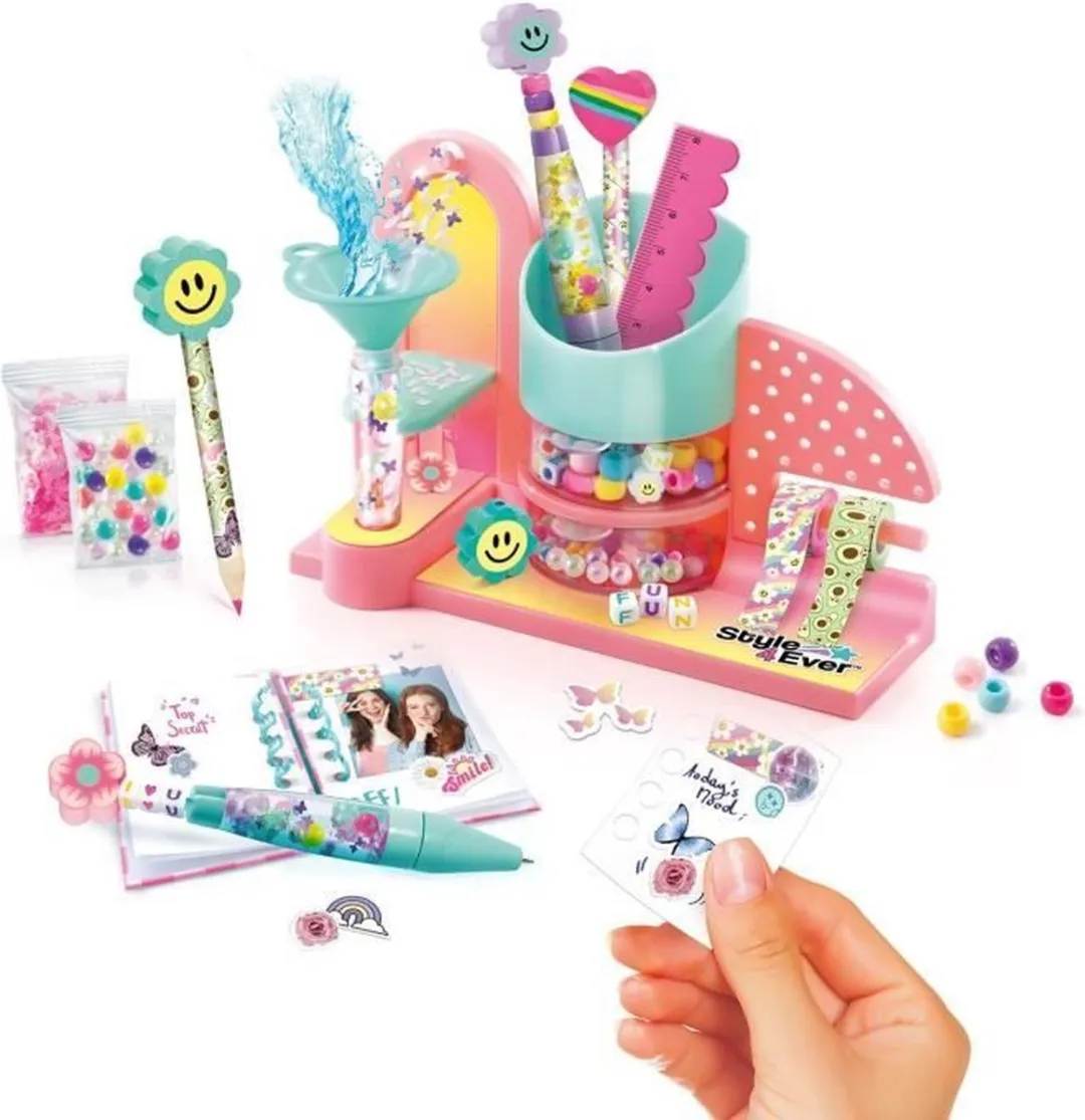 Canal Toys OFG323 Mini DIY Potloden & Notitieboekje - 4 Stuks