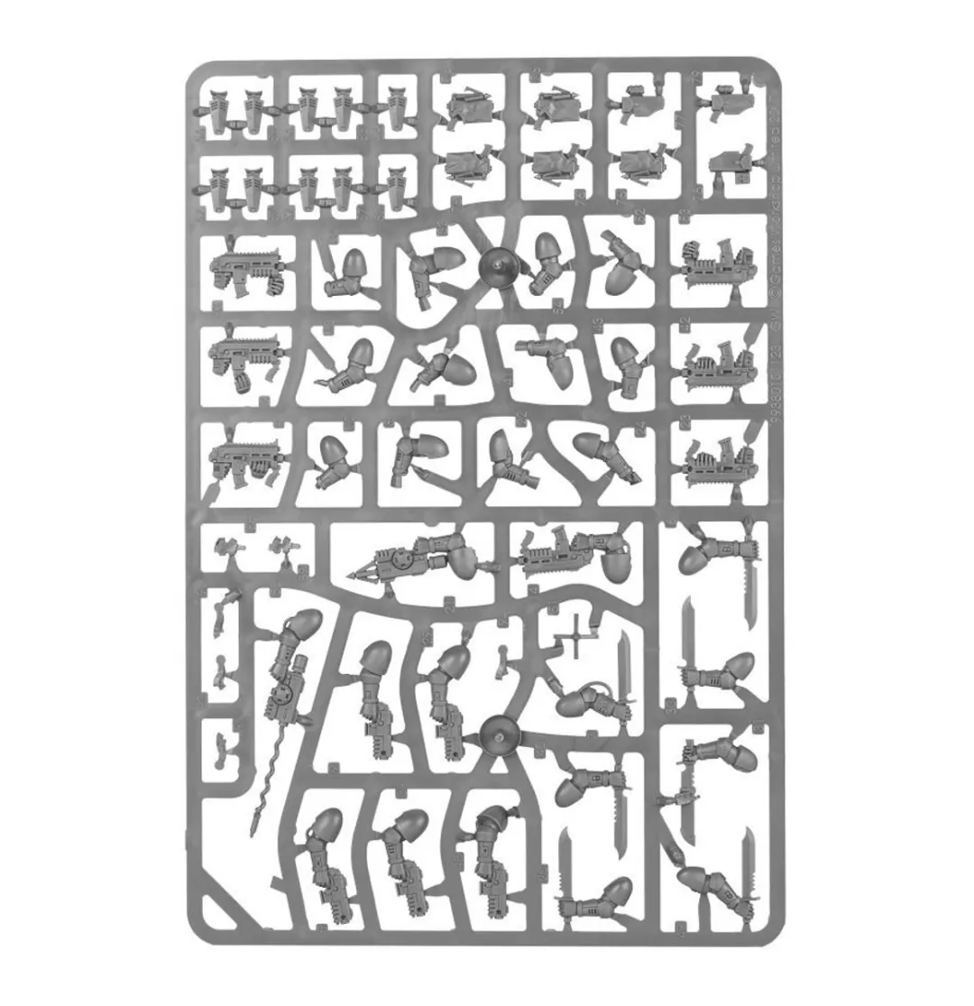 Games Workshop Warhammer 40.000 Space Wolves Hounds Of Morkai - 135 Onderdelen