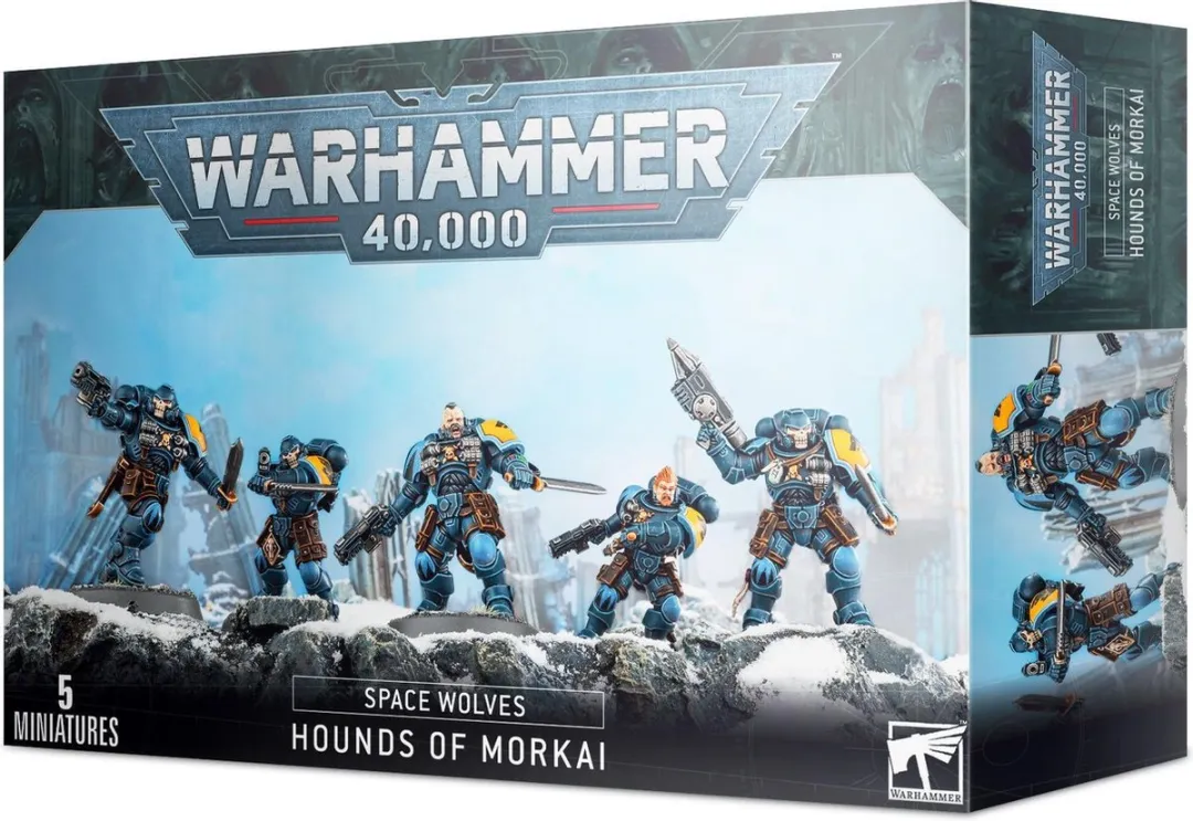 Games Workshop Warhammer 40.000 Space Wolves Hounds Of Morkai