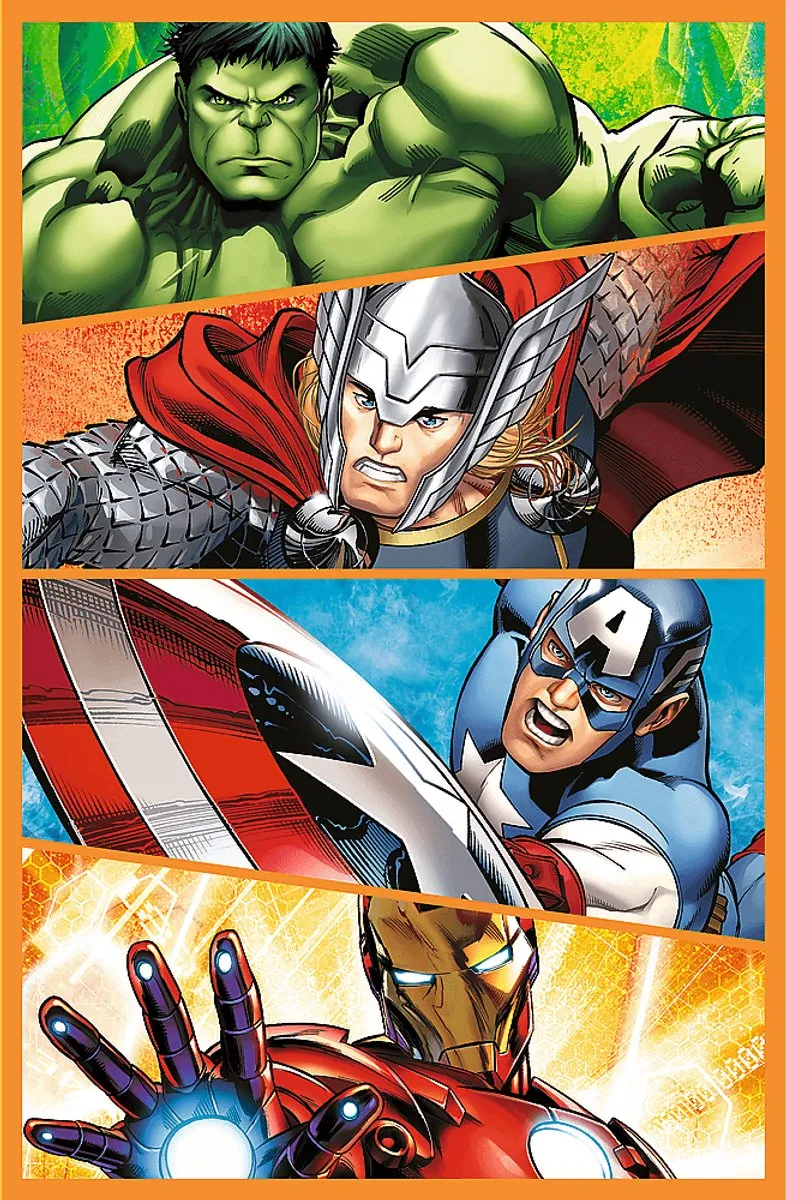 Trefl Marvel Avengers Puzzel 380 Stuks - Multicolor