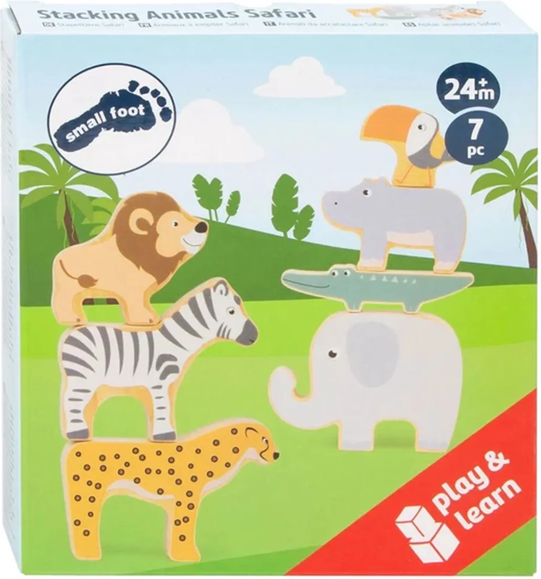 Small Foot Houten Safaridieren Balansspel 11704