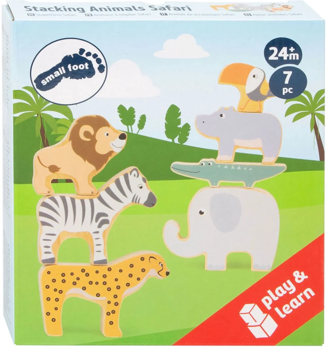 Small Foot Houten Safaridieren Balansspel 11704