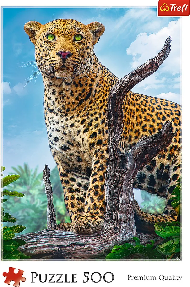 Trefl Wild Luipaard Puzzel 500 Stuks