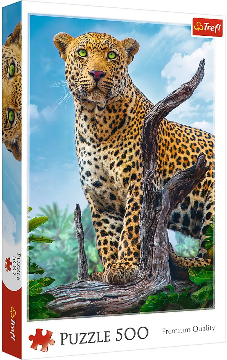 Trefl Wild Luipaard Puzzel 500 Stuks