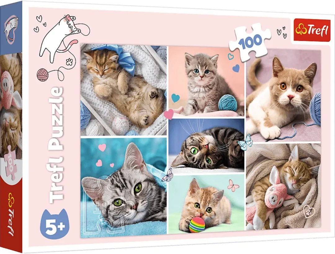 Trefl Legpuzzel Kattenwereld 100 Stuks
