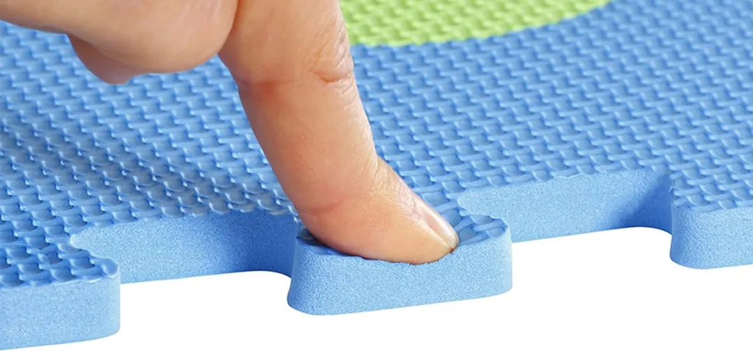 Knorrtoys Puzzelmat Krabbelmemory - Blauw/Groen/Rood