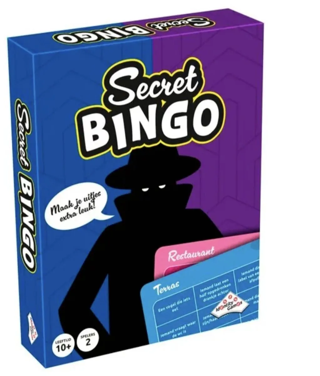 Identity Games Secret Bingo KV-019-10