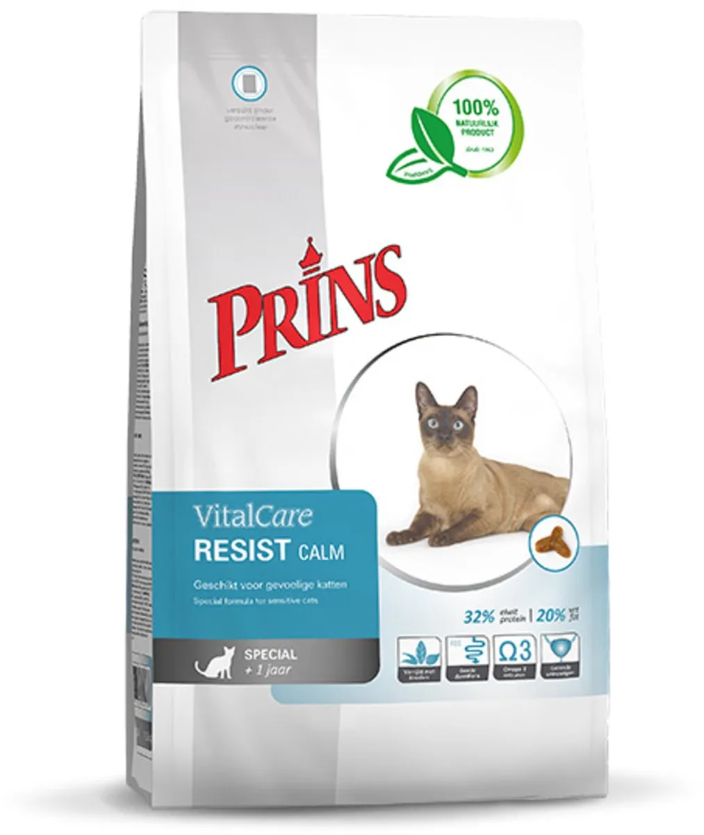 Prins VitalCare Resist Calm Kattenvoer 10kg